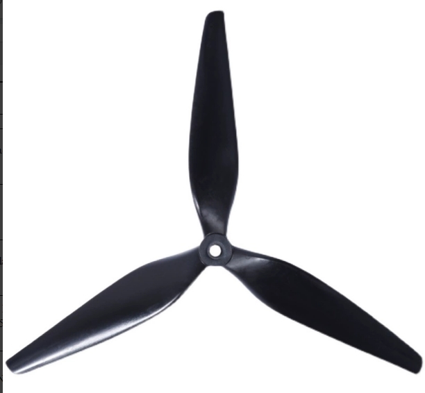 Propellers Gemfan Tri-Blade 1050-3 (1 CCW + 1 CW)